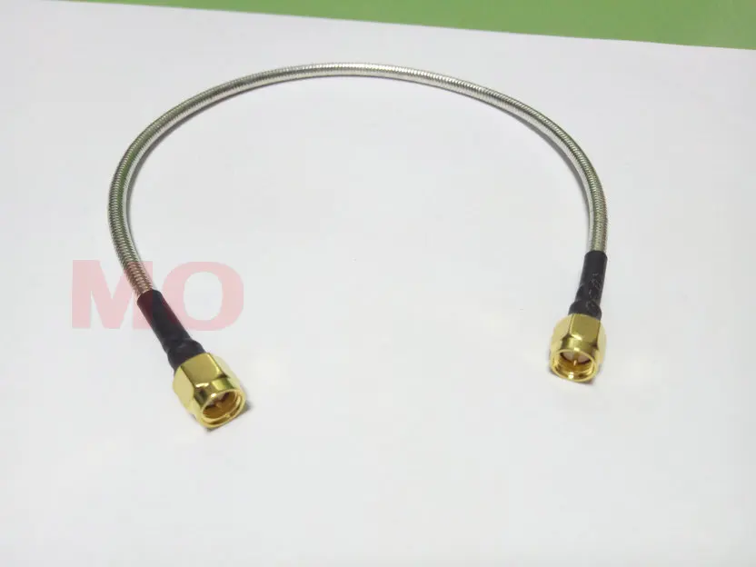

20PCS SMA Male TO SMA Male Plug RF Coax Pigtail Semi-rigid Cable RG402 New