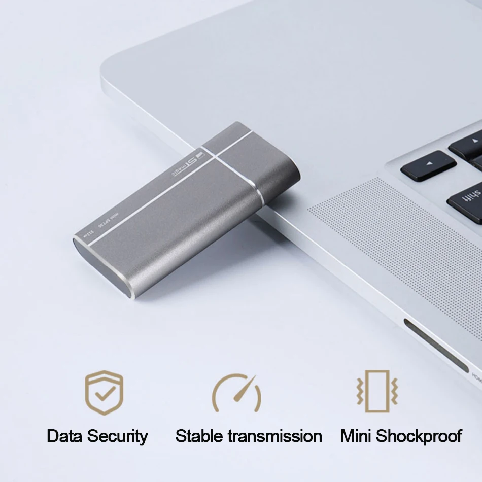 Stmagic USB3.1 ssd Внешний 1 ТБ Металлический Мини Портативный твердотельный накопитель
