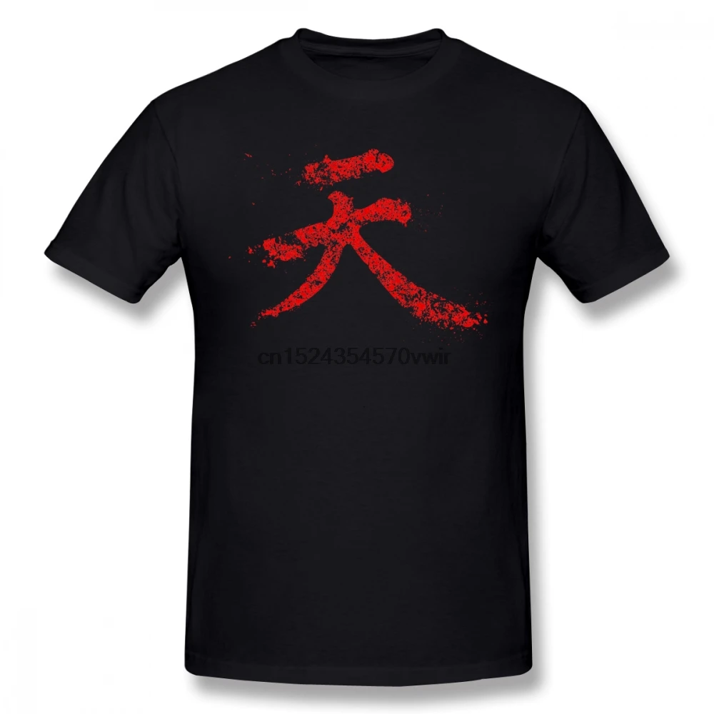 Akuma футболка с буквенным принтом kanji хлопковая коротким рукавом графический пляж