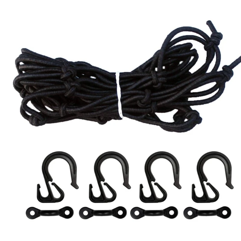 

Kayak Deck Cargo Net Kayak Cargo Bungee Net Bungee Cargo Net with Nylon Buckle W8EE