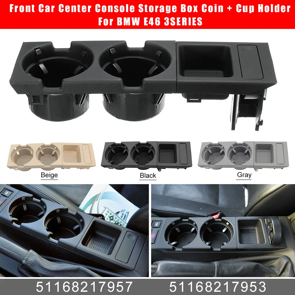 Передняя Автомобильная центральная консоль коробка для хранения монета +