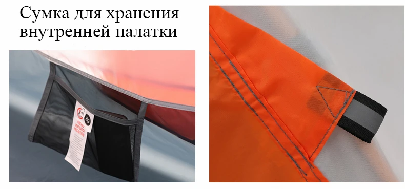 2 человека Открытый Палатка алюминиевый стержень двуслойная Ветрозащита Водонепроницаемый 3 сезона Открытый Туризм легкие палатки