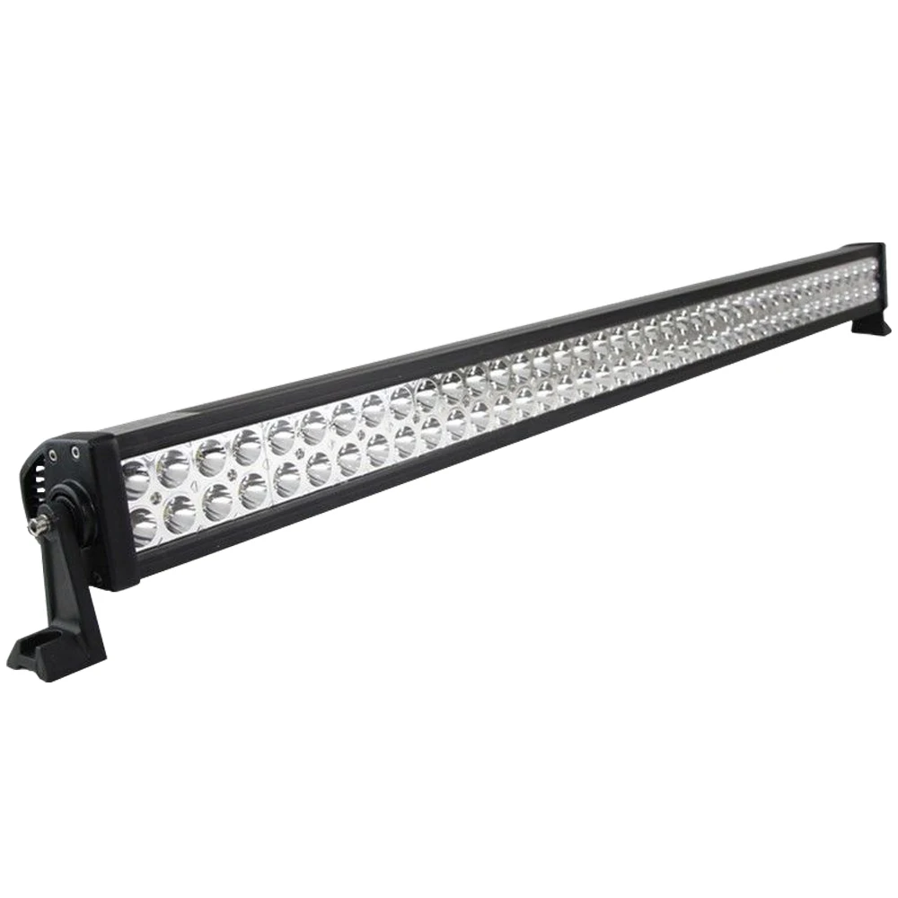 For Dodge Ram 2500 3500 2003- 40 inches 240W Straight LED Light Bar with Front Hidden Bumper Mount Bracket and Wiring Kit