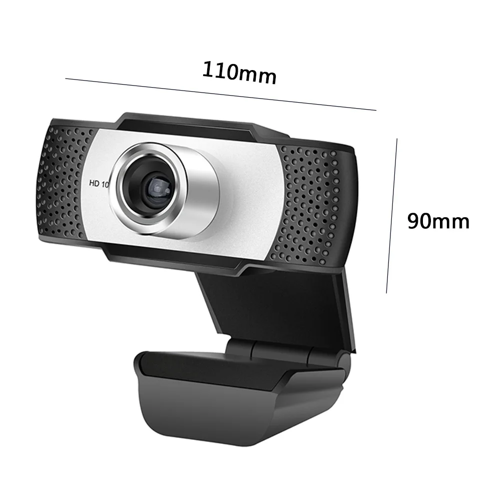 

ALLOYSEED 720P 1080P HD Webcam Computer PC USB Web Camera With Microphone For Live Streaming Video Conference Online Teaching