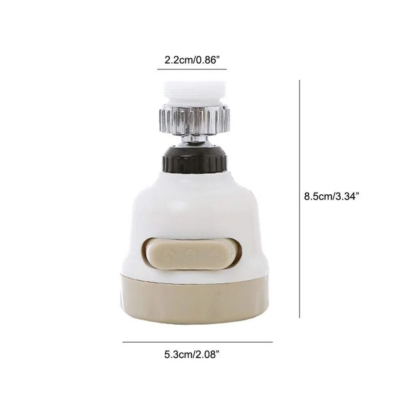 

360 Degree Rotatable Adjustable Kitchen Tap Nozzle torneiras Kitchen Faucet Aerator Spray Head Water Tap Filter Diffuser 3 Modes