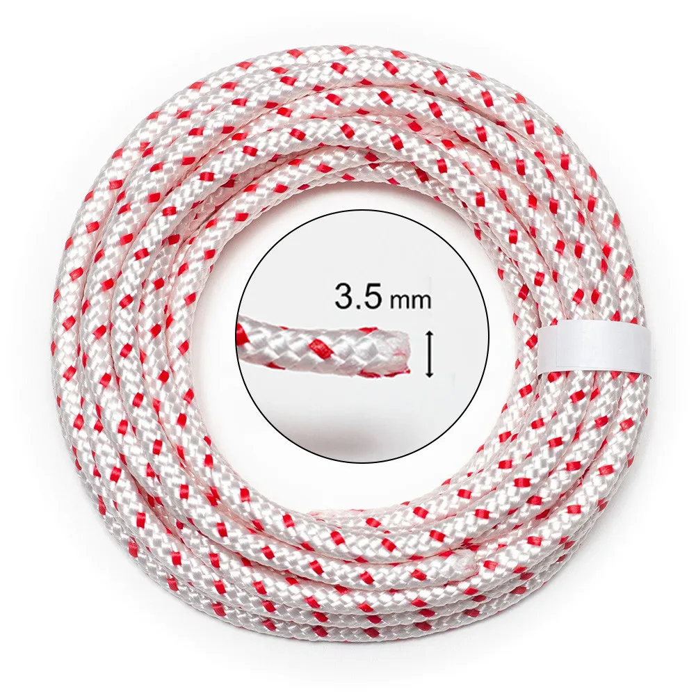 

Replacement Starter Rope Accessories Equipment Nylon Fiber 10mX3.5mm Durable