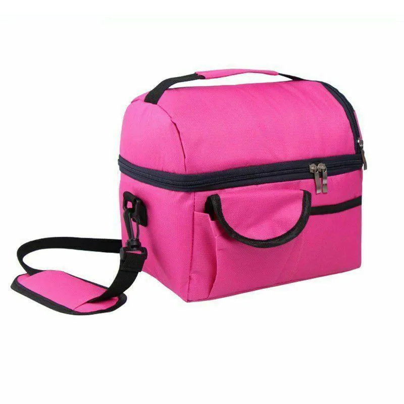 24*16*26 см сумка для ланча из Оксфордской ткани изолированный ланчбокс пикника