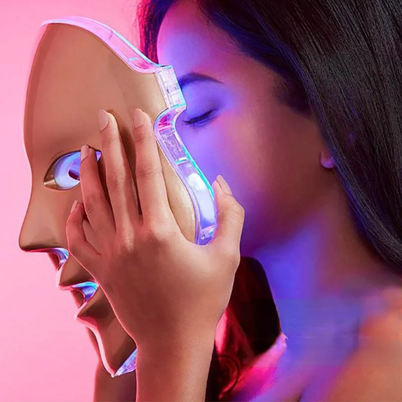 

Отбеливание кожи и осветление пятен, удаление акне, красное и синее фотоновое устройство IPL, косметический инструмент, лампа для лица, косме...