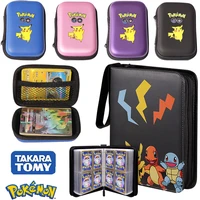 2021 pokemon double pocket binder cards collectors album anime game card portable storage case top loaded list toy gift for kid