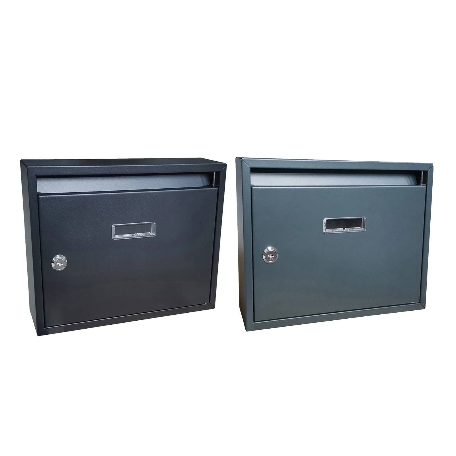 

Combination Locking Mailbox Wall Mounted Deposit Suggestion Drop Box Secured Payments Paperwork Postbox Case Office Room Decor
