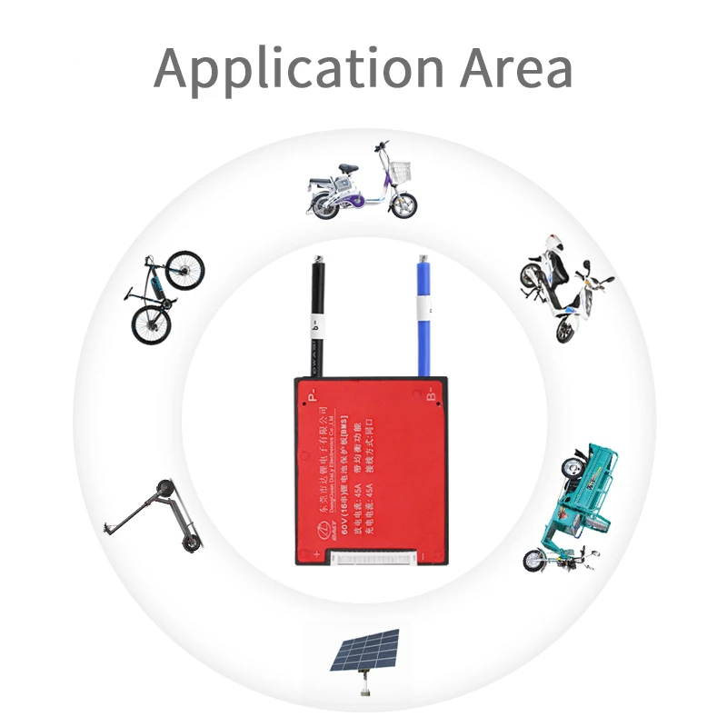 Литиевая батарея 16S 15A 20A 30A 40A 50A 60PCM PCB BMS для литиевых аккумуляторов 60 в 18650