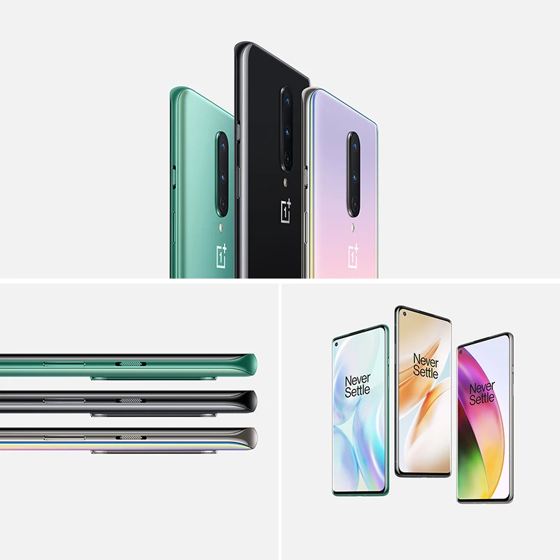 Смартфон глобальная версия OnePlus 8 ГБ 128 Snapdragon 865 6 55 дюйма 90 Гц жидкий дисплей 48 МП