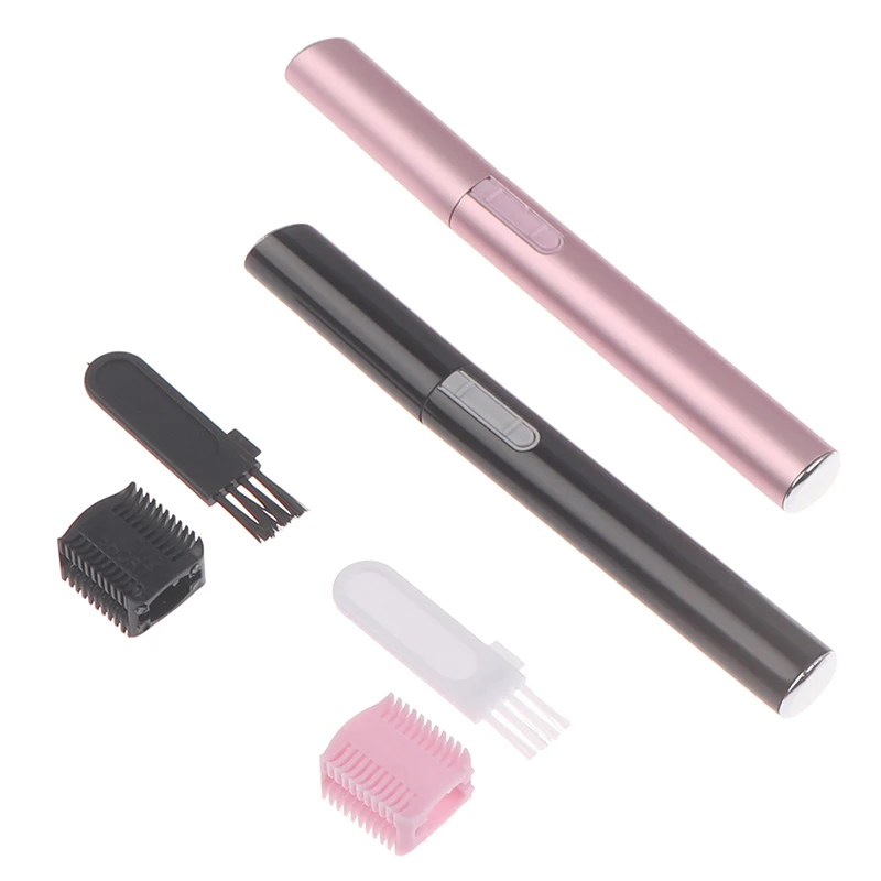 Practical Electric Face Eyebrow Scissors Hair Trimmer Mini Portable Women Body Shaver Remover Blade Razor Epilator 2 Colors | Красота и