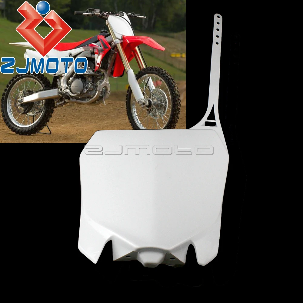 Передняя номерная табличка мотоцикла или велосипеда для Honda CRF450R 2013 2016 CRF250R 2014