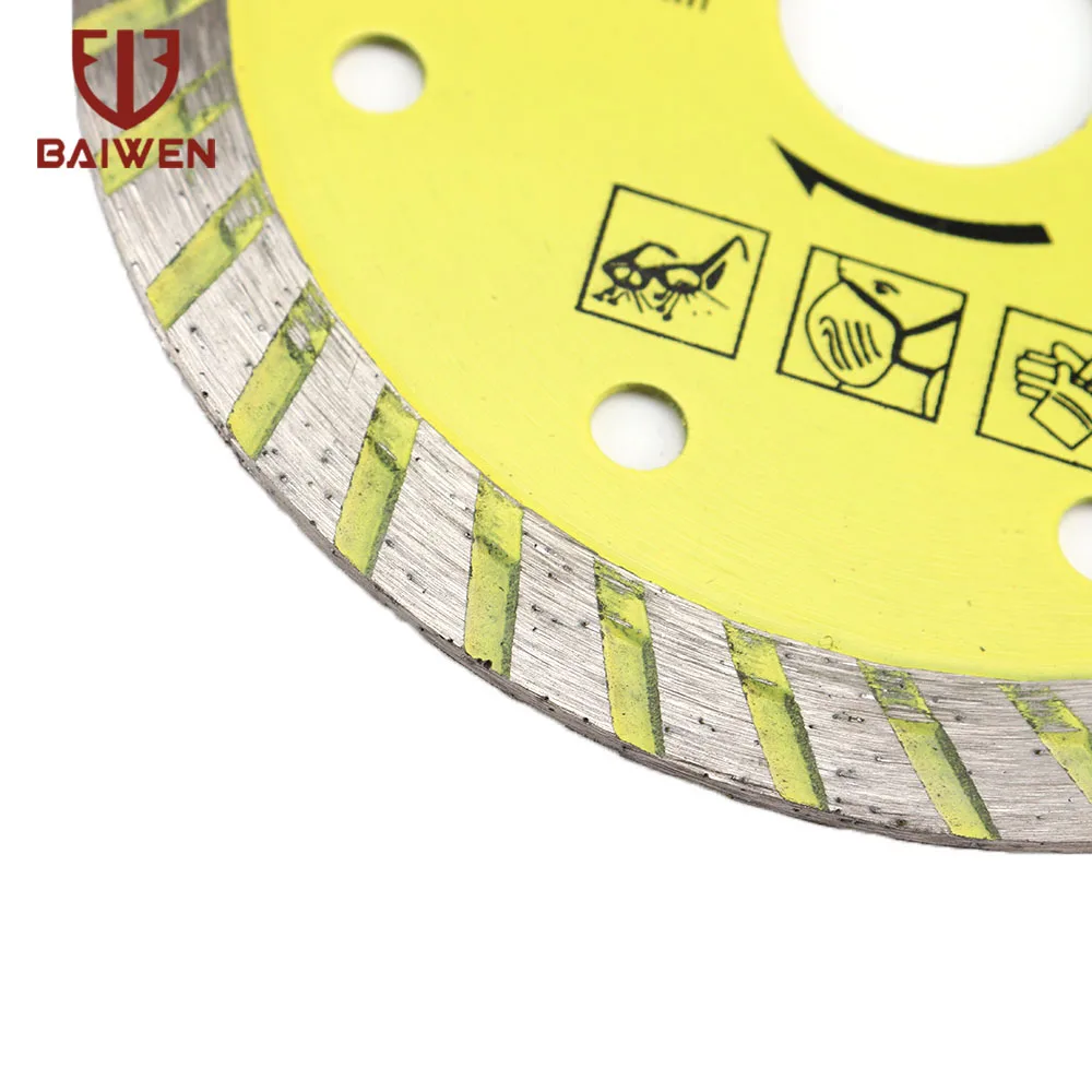

105mm-230mm SuperThin Diamond Marble Saw Blade Turbo Rim Segmenthot Cutting Disc for Ceramic Tile Porcelain