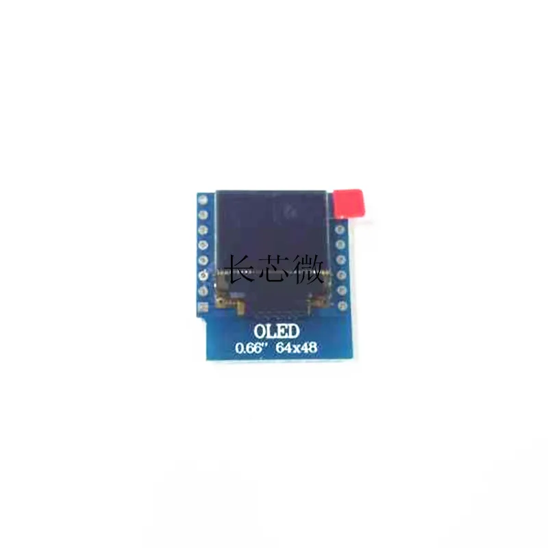 Модуль ЖК дисплея 0 66 nch OLED IIC для интерфейса MINI D1 / I2C|Интегральные схемы| |