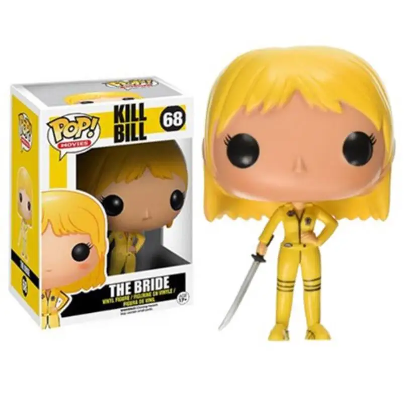 Funko Pop Kill Bill CRAZY 88 THE BRIDE #68 #72 виниловые Фигурки Коллекционная модель