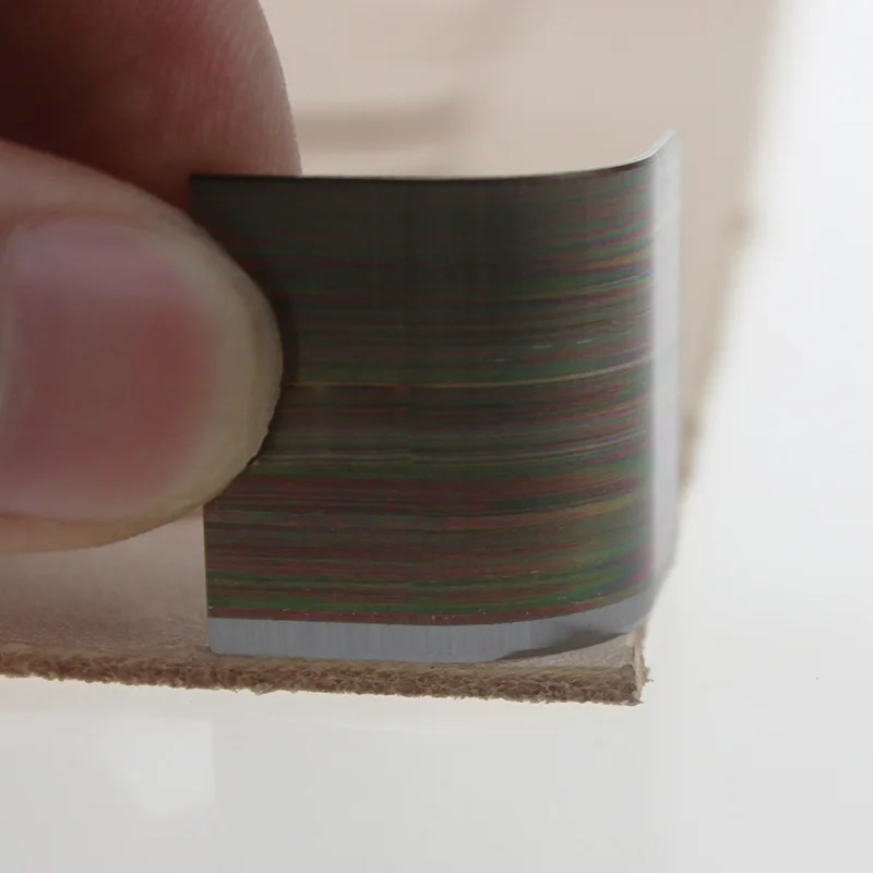 Ручка для масляной кромки из нержавеющей стали DIY ручка клея с двумя головками