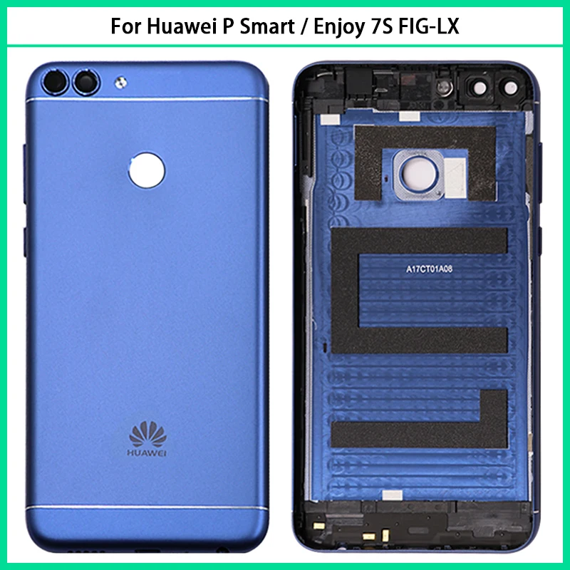 Новая Крышка батарейного отсека для Huawei P Smart Enjoy 7S запасные части задняя крышка