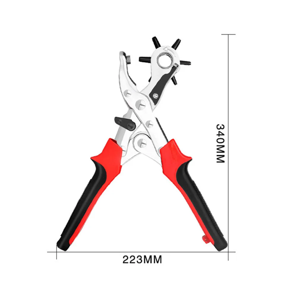 Хит 2020 многофункциональные пробивные плоскогубцы домашний ремень дырокол кожа