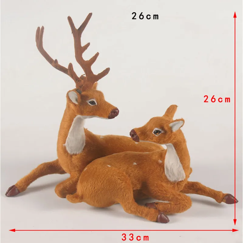 ZL3 Рождество олень моделирование лося Окно реквизит для обустройства