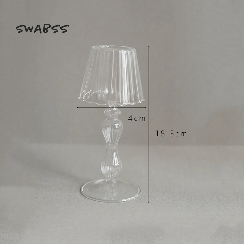 Подсвечники в европейском стиле для гостиной стеклянные кристаллы подсвечники