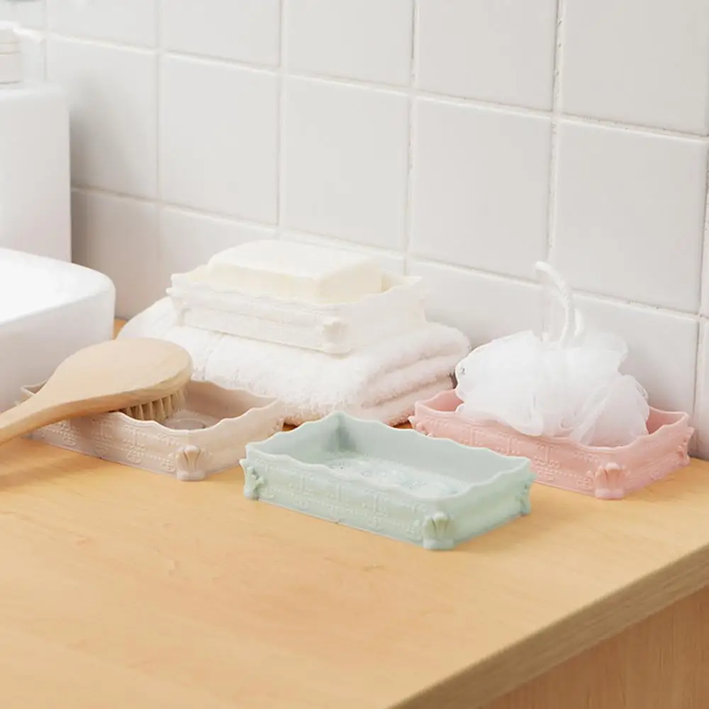 Мыльница домашний Душ мыльница для ванной тарелка контейнер с отделениями сушка