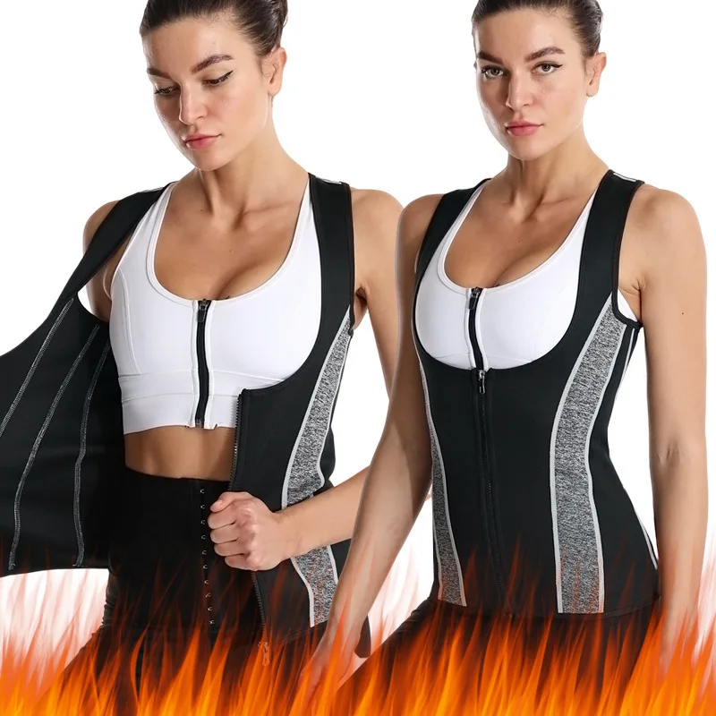 

SURE YOU LIKE Women Neoprene Sauna Sweat Vest Shaper Waist Trainer Slimming Trimmer Fitness Corset Workout Modelling Shapewear
