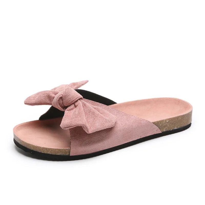 

Women's sandals platform retro shoes 2021 summer women's fashion women's shoes summer bow sandals flat casual shoes slippers