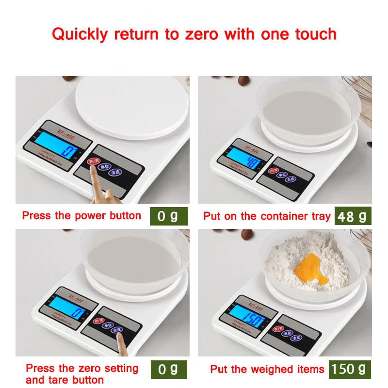 digital kitchen scales 10kg for food diet postal balance measuring tools lcd precision electronic scales smart kitchen appliance free global shipping