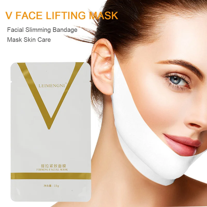 Горячая маска-лифтинг для лица V shape Face Slim Check шейный Лифтинг Маска V shape r лицевая тонкая повязка маска уход за кожей красота