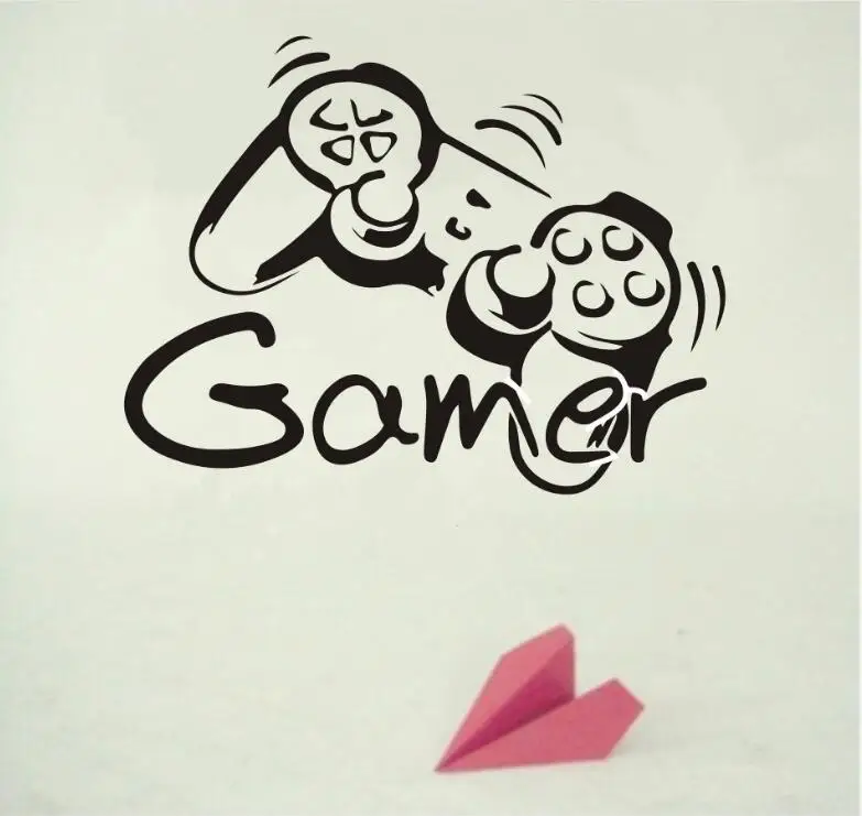 Съемный игры стены Стикеры s виниловая наклейка на стену Настенная бумажная для