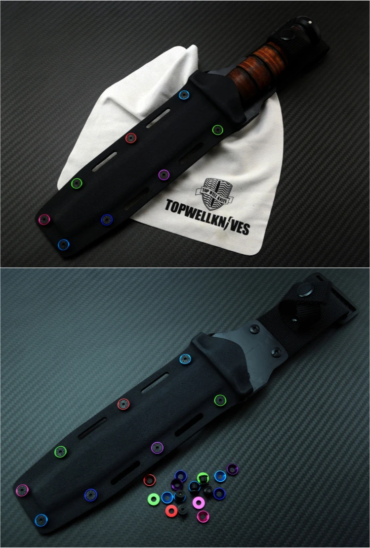 

KYDEX knife case for Tactical 1217 Knife with nylon strip