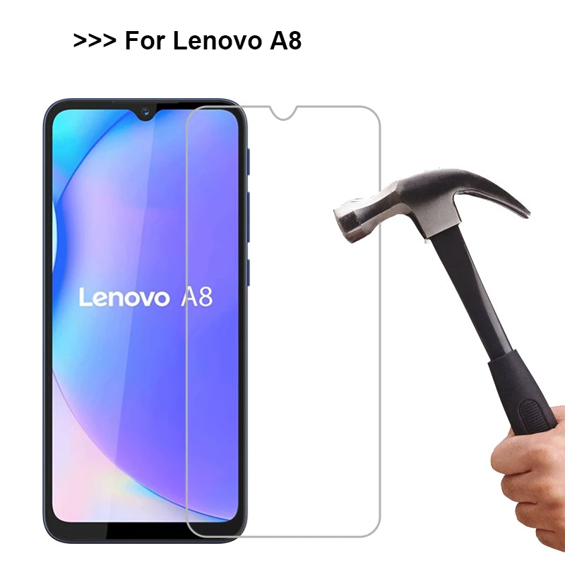 Защитная пленка для экрана 2 шт. Lenovo A8 2020 защитная из закаленного высокопрочного