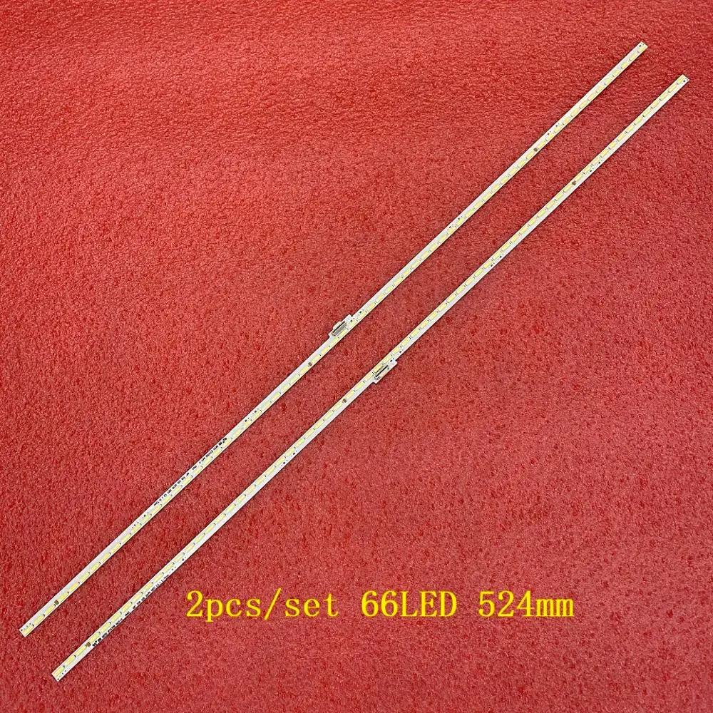 Лента подсветки светодиодная для LG 49UH850V 49 V16 ASL 534, 2475, 6922L-0194A, LC490EQH, DJ F1, 2 шт./компл., 66 светодиодный Дов, 2474 мм