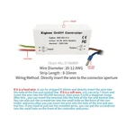 Умный выключатель Zigbee, устройство для включениявыключения, работает с приложением