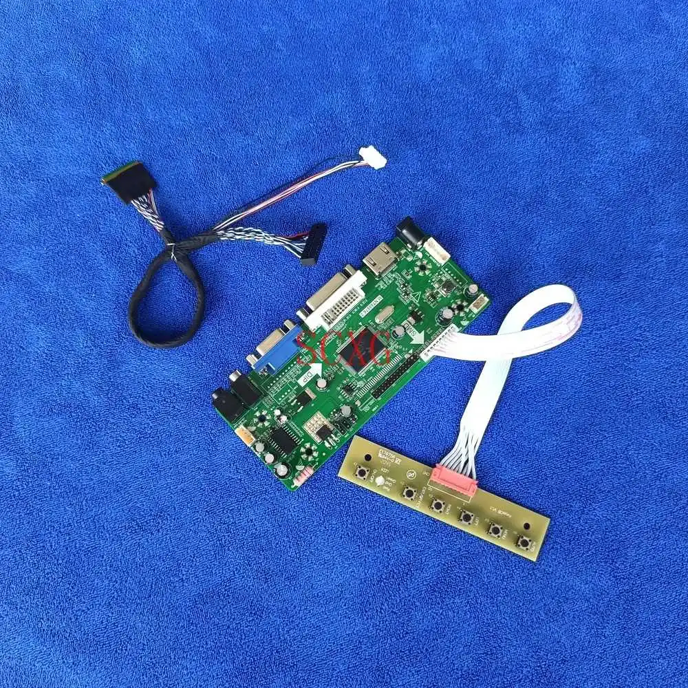 

LCD screen controller board 40 Pin LVDS 1366*768 Fit CLAA156WB11A/CLAA156WB13A M.NT68676 60Hz WLED Kit DVI VGA HDMI-compatible