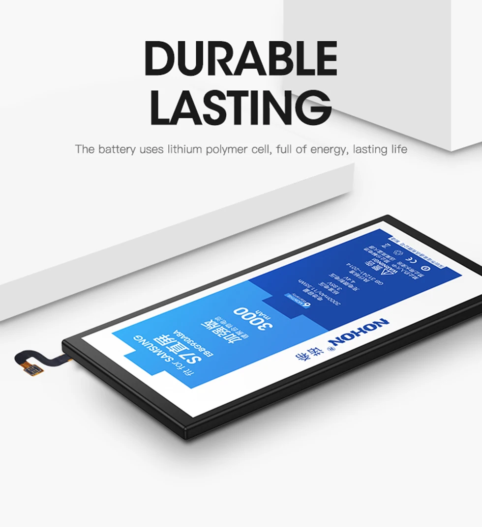 NOHON для samsung Galaxy S8 S6 S7 Edge батарея SM-G950F G920F G925F G930F G935F телефон большой емкости заменить Бесплатные инструменты