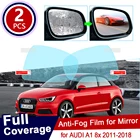 Противотуманная пленка для AUDI A1 8x 2011  2018, аксессуары для зеркала заднего вида, водонепроницаемая наклейка для непромокаемый автомобильный 2012 2013 2014