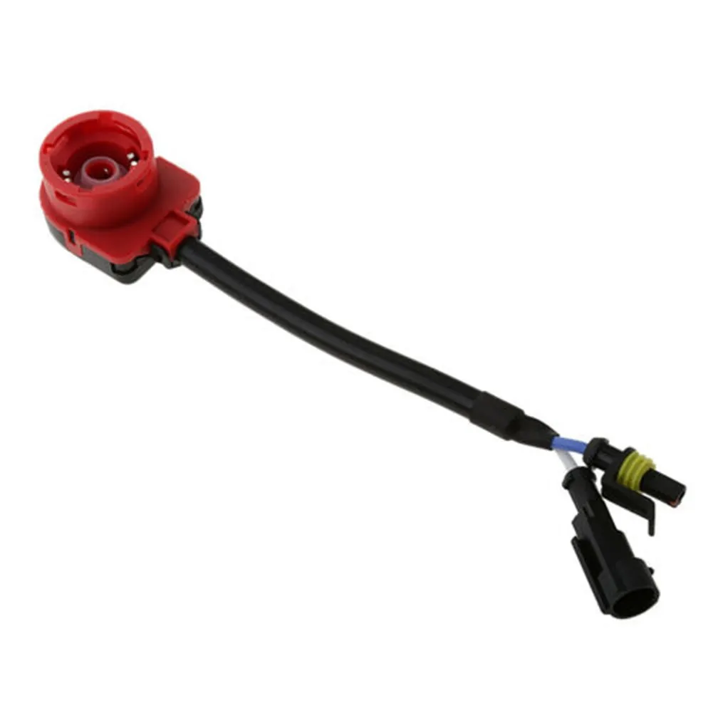 

1pcs HID D2S D2R D2C Bulbs Ballast Harness Converter Socket Adapter Wire Cable Fit D2R/ /D2C HID Bulbs 15cm/5.9 Inch