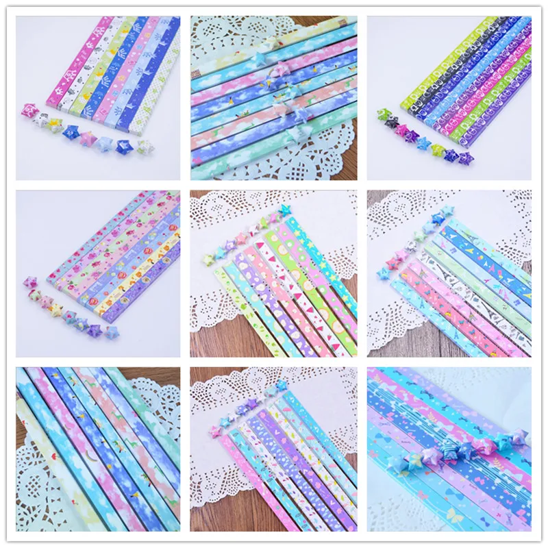 400 шт./лот красочная бумага для квиллинга декоративная 18 цветов оригами