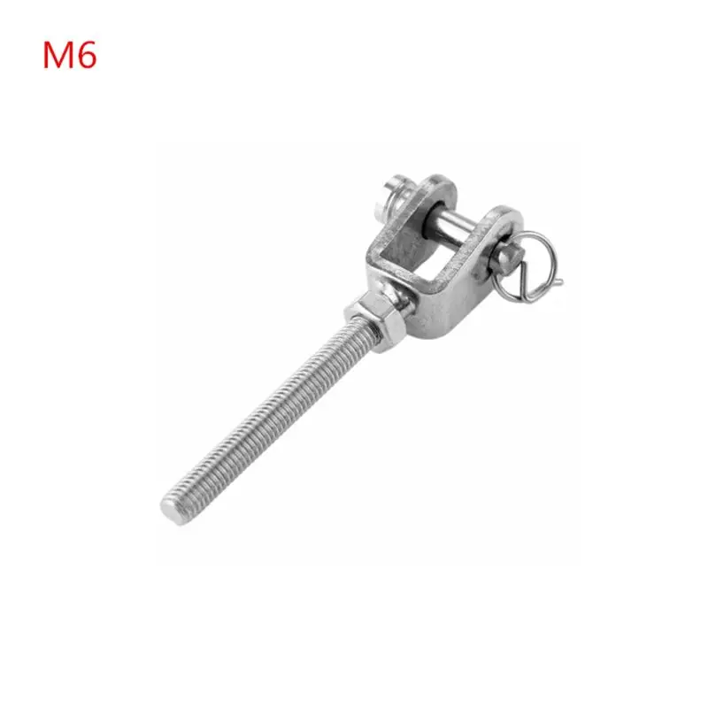 

Marine Hardware 304 Stainless Steel Jaw Open Bolt Nut Turnbuckle Rigging Screw Rowing Boats Rope Cable Length Tension Adjust