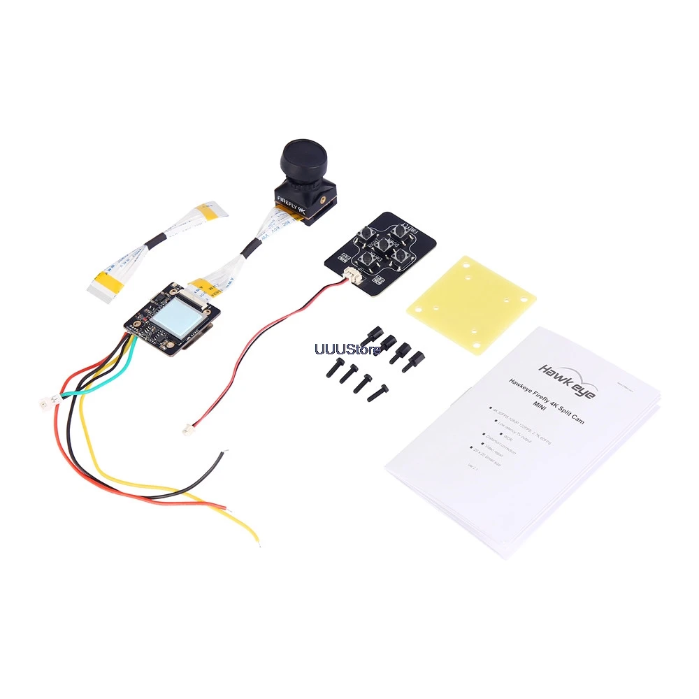 новый hawkeye firefly split mini 4k 160 градусов hd запис
