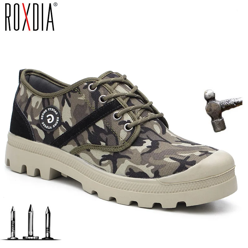 Прямая поставка Мужская защитная обувь со стальным носком Уличная рабочая