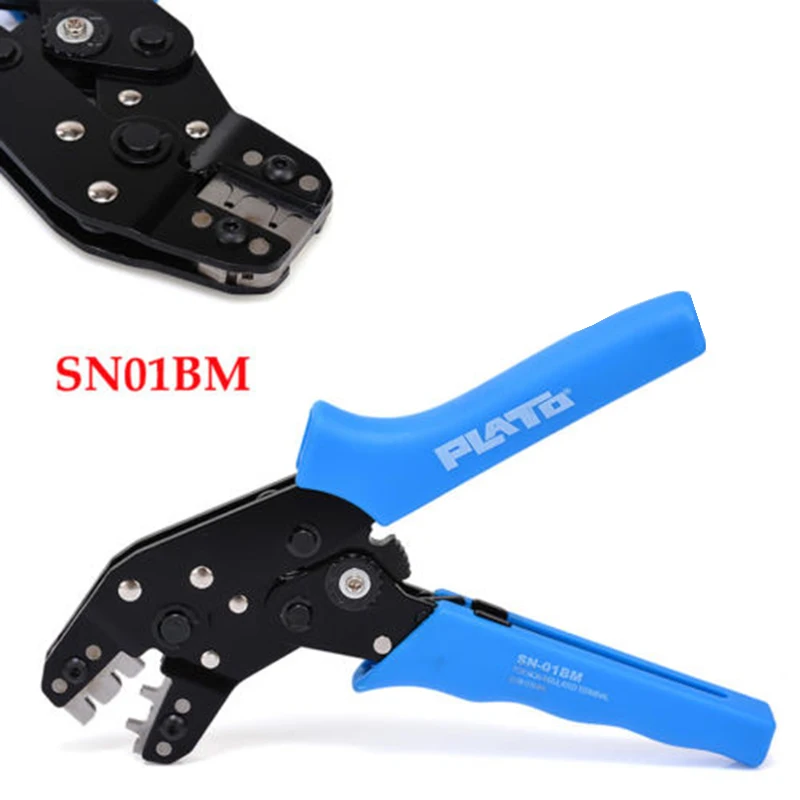SN-01BM XH2.54 SM macho Pinza de resorte de herramienta que prensa alicates AWG28-20 con 520 piezas Dupont 2,54mm terminal de pi