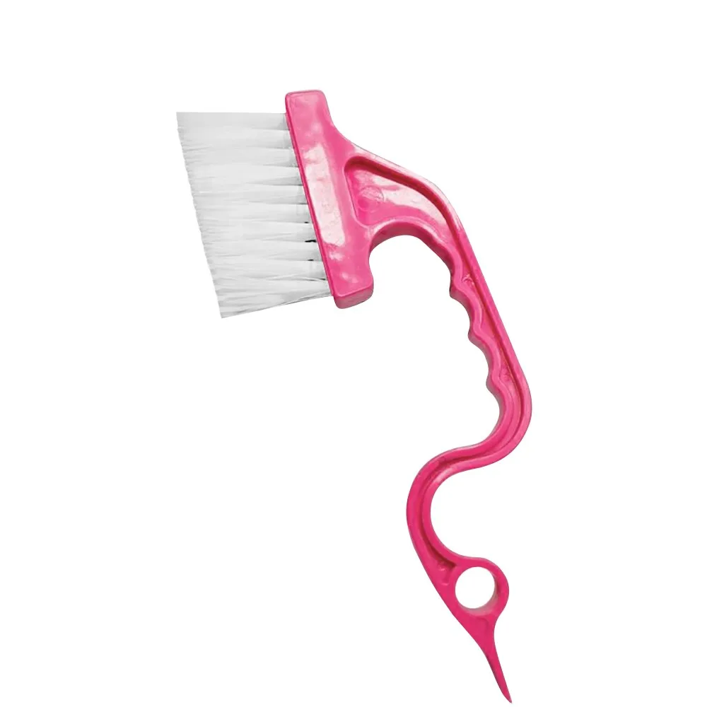 Ручная щетка для чистки паза пластиковая в форме лебедя уборки дверей окон