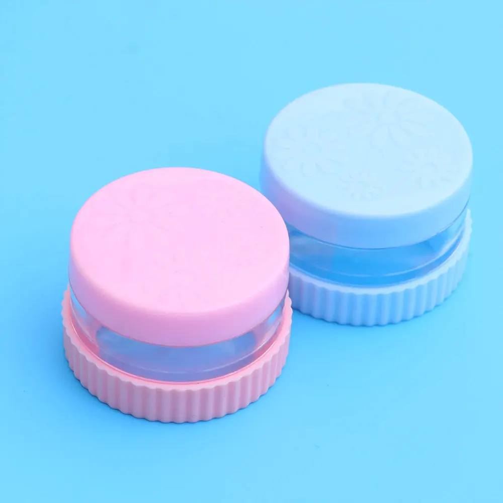 

4pcs Empty Emulsion Box Silica Box Cream Lotion Box Silicone Leakproof Bottle Portable for Trip Home (Random Color
