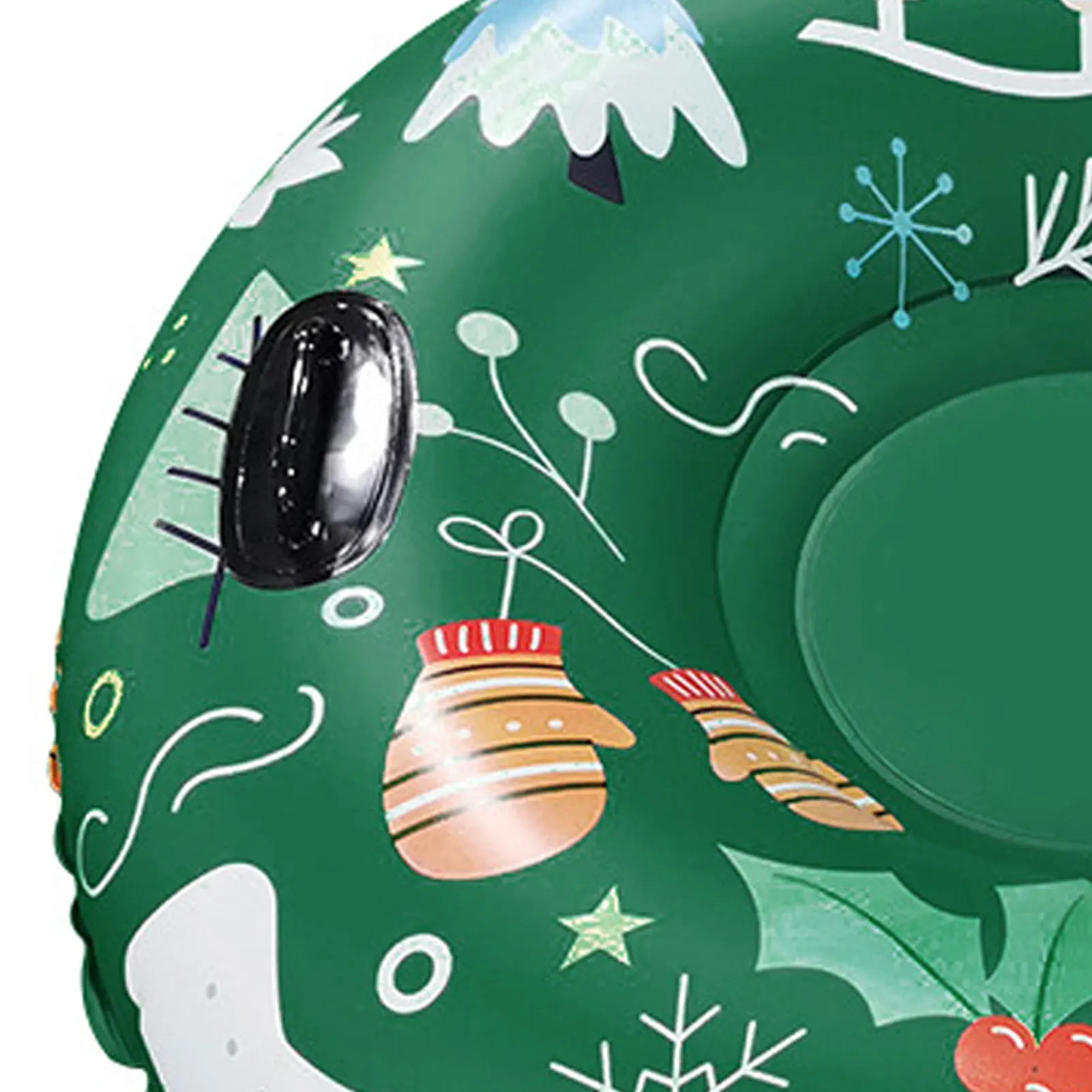 Утолщенные Холодостойкие надувные сани в рождественском стиле сверхпрочные