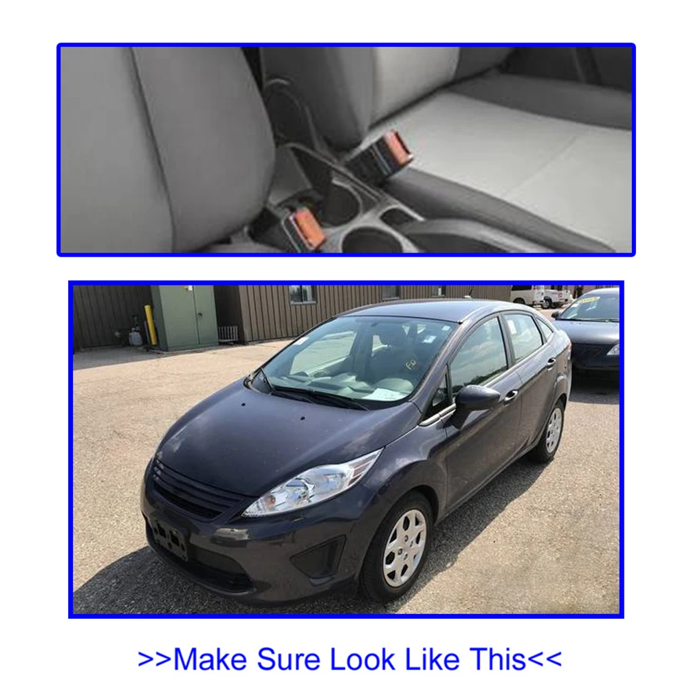 Подлокотник для Ford Fiesta 2011-2019 двухслойный подлокотник хранения декоративный