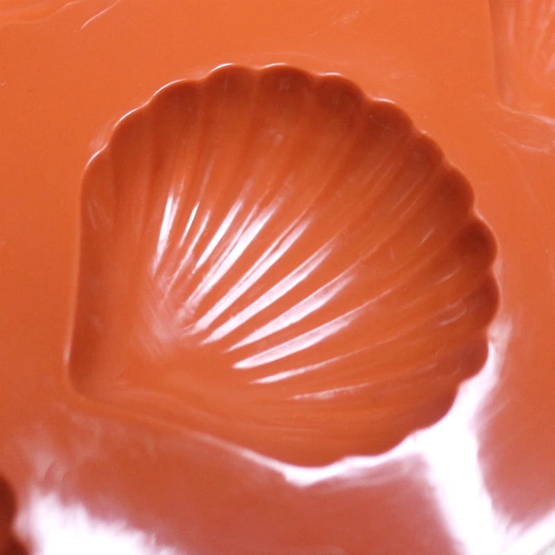 1 шт. маленькие силиконовые формы в форме морской раковины для тортов выпечки